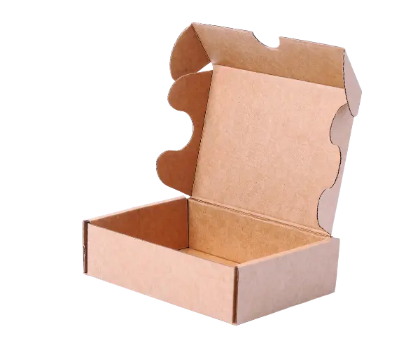 Open subscription box ready for product assembly