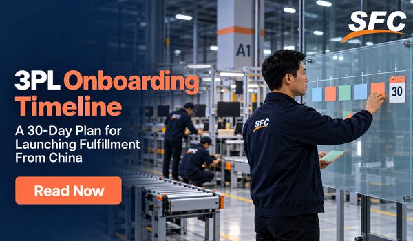 3PL Onboarding Timeline: A 30-Day Plan for Launching Fulfillment From China