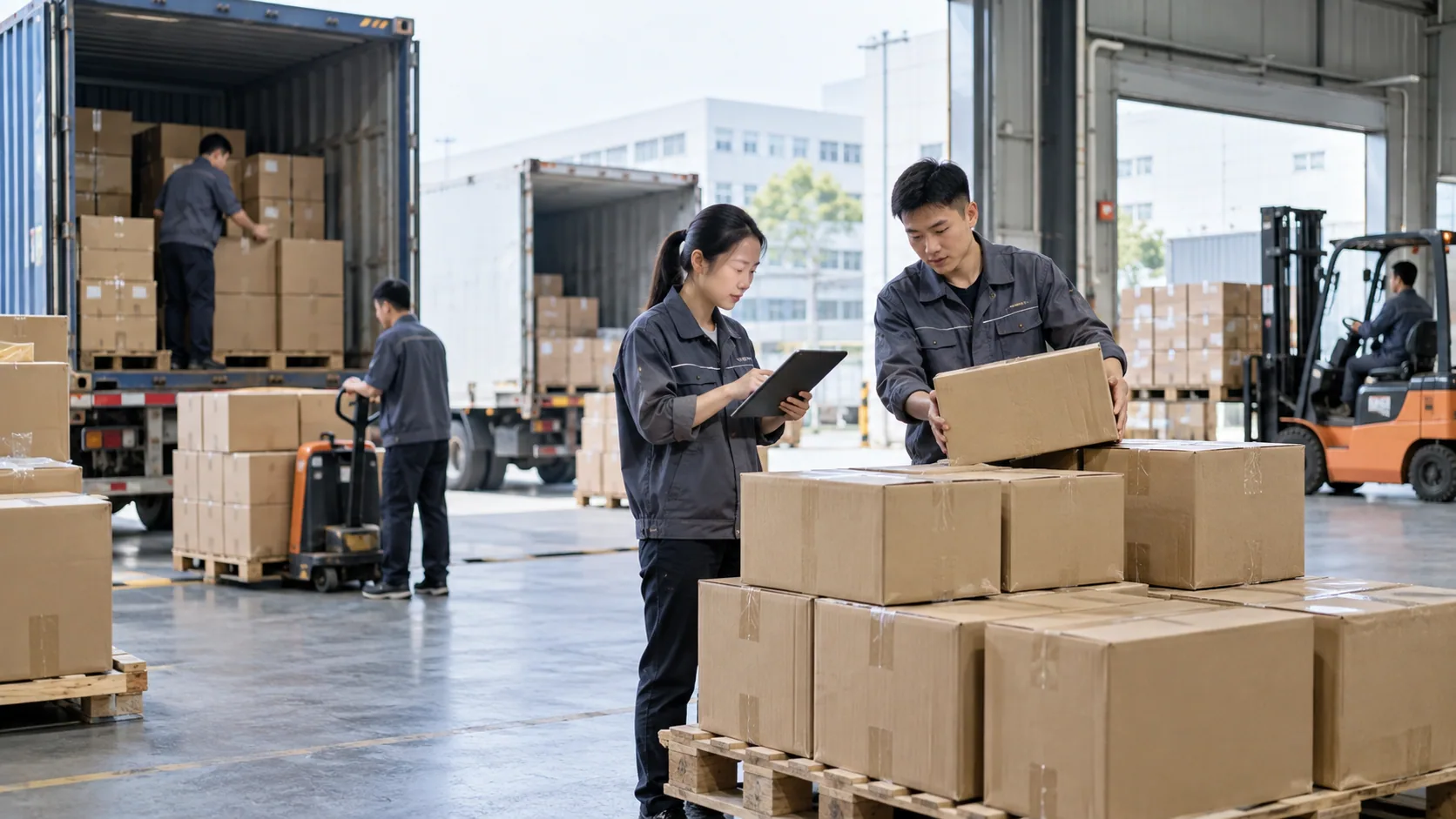 Ecommerce fulfillment warehouse operations in China